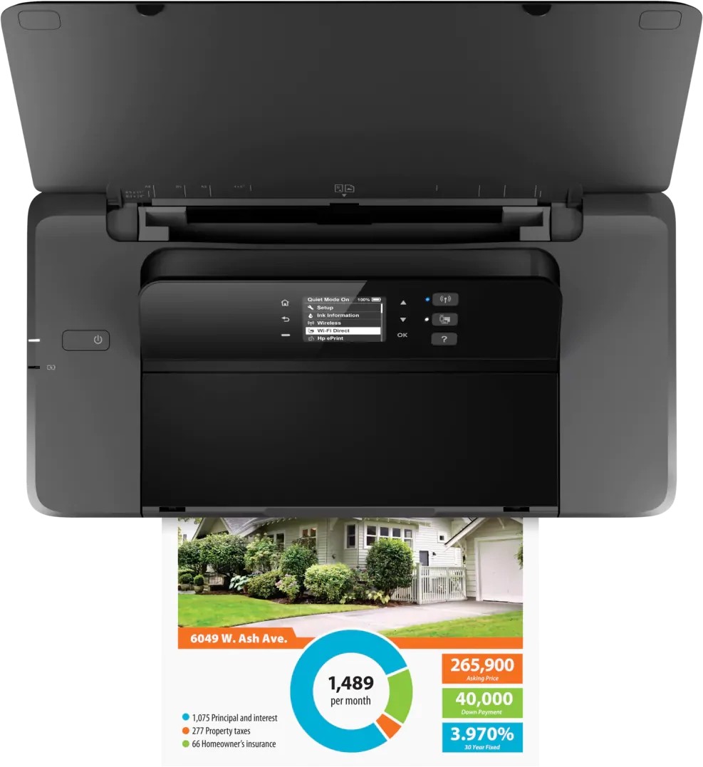 Imprimante Jet d'encre Portable HP OfficeJet 202 (N4K99C)