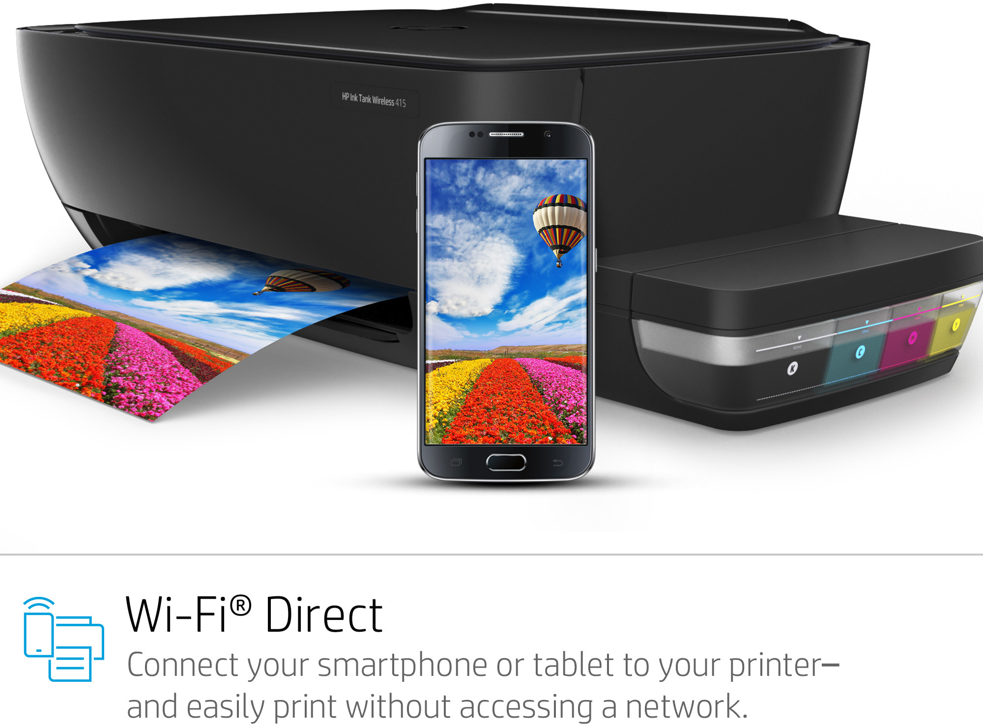 HP Ink Tank 415 Imprimante multifonction à réservoirs rechargeables (Z4B53A)