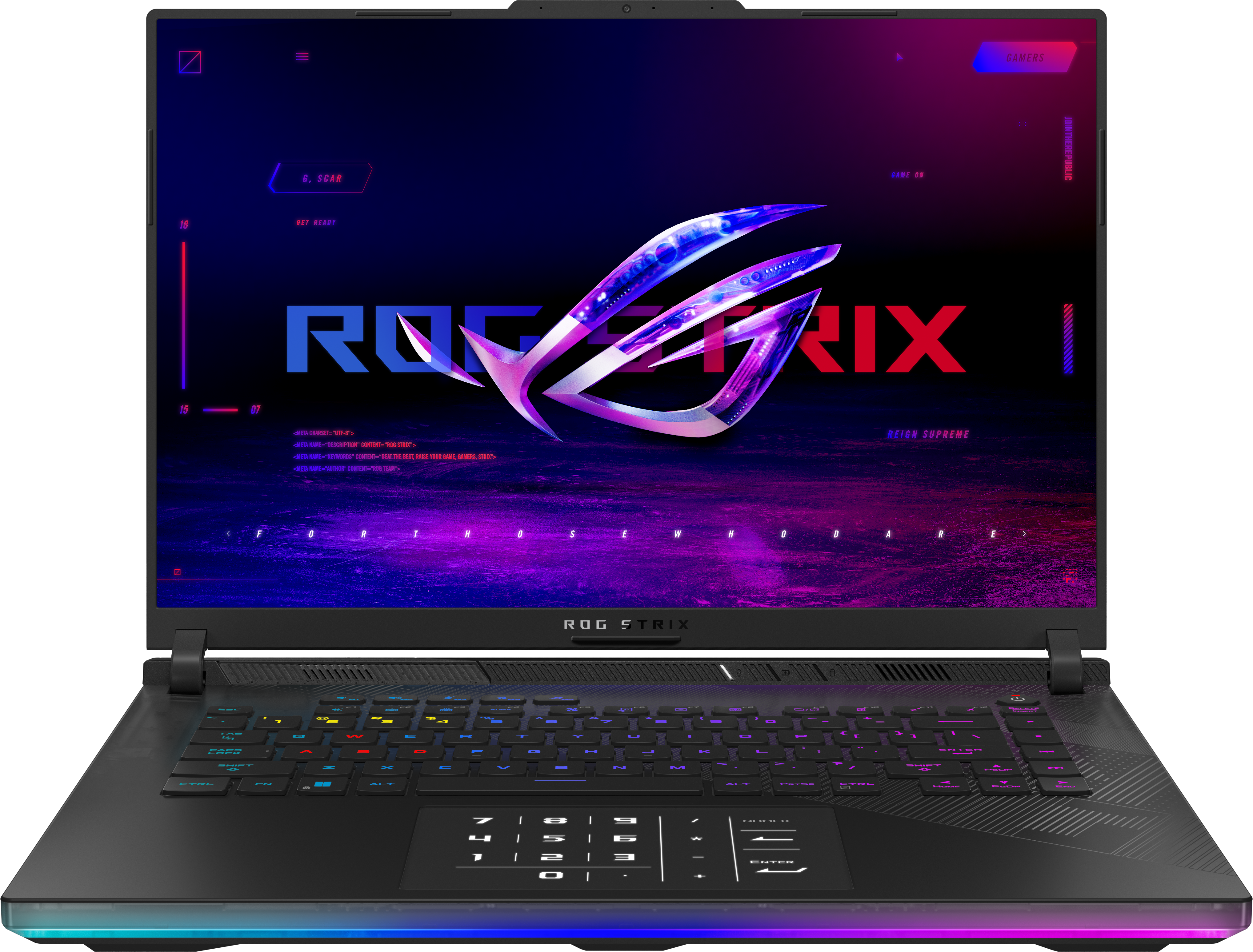 Ordinateur portable Gaming Asus ROG Strix SCAR 16 G634JZR-RA040W