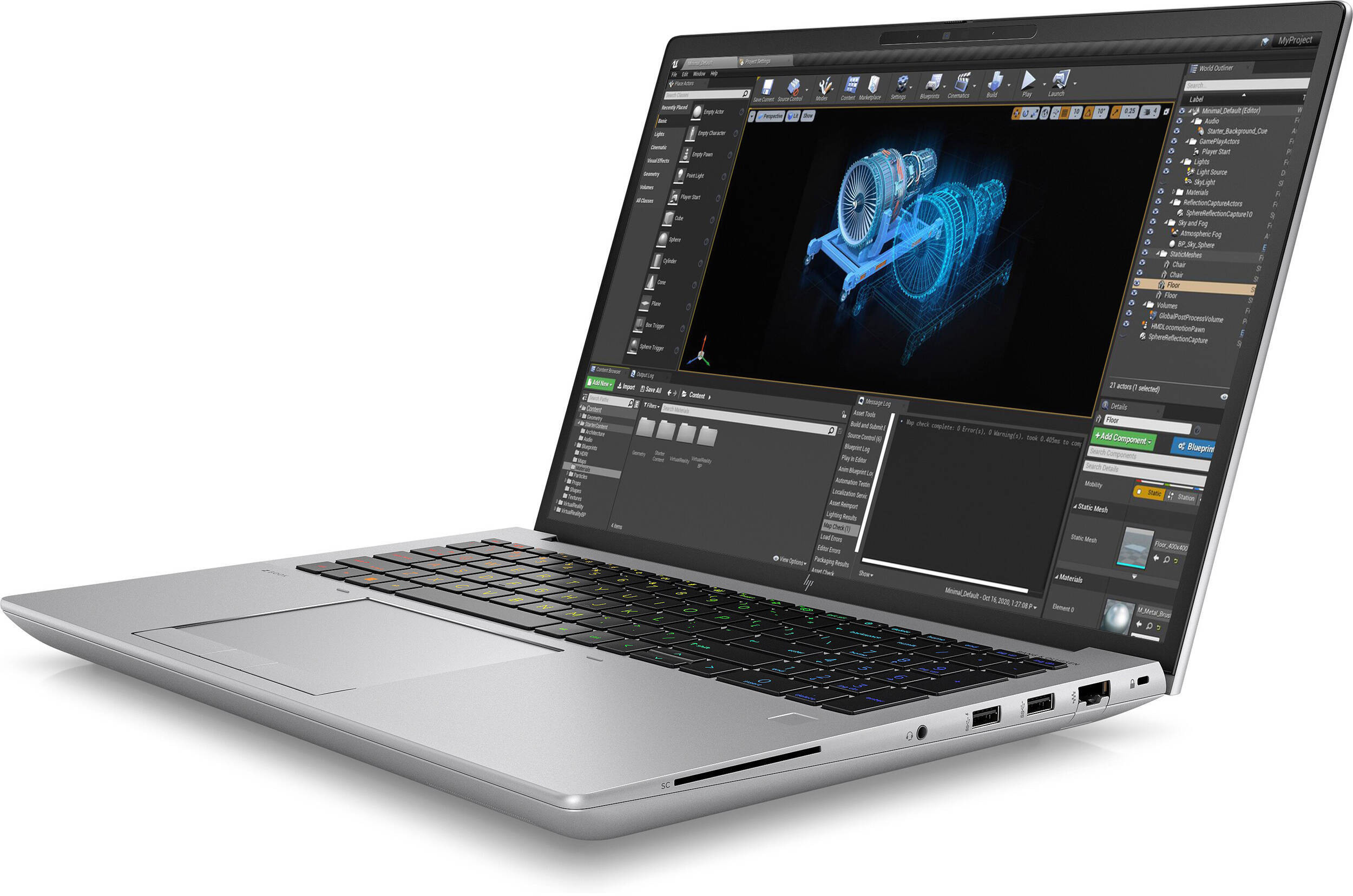 Station de travail mobile HP ZBook Fury 16 G10 (62W45EA)