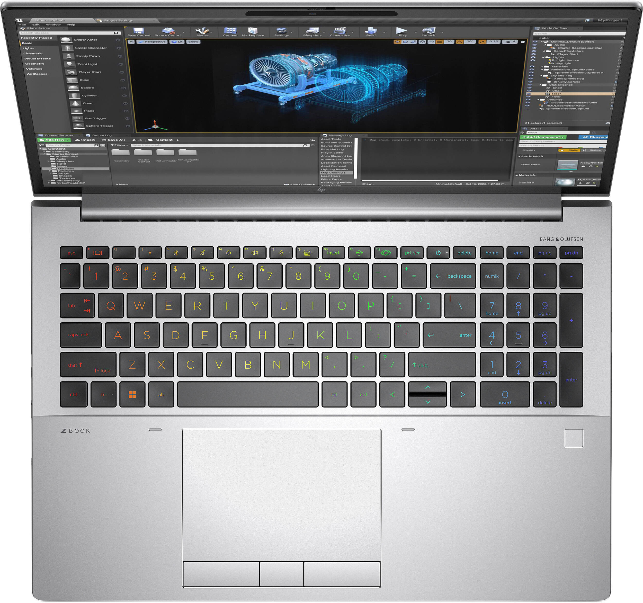 Station de travail mobile HP ZBook Fury 16 G10 (62W45EA)