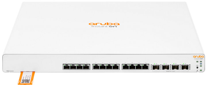 Switch Administrable Aruba Instant On 1960 12XGT 4SFP+ (JL805A)