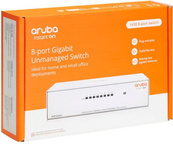 Switch Aruba Instant On 1430 8G (R8R45A)