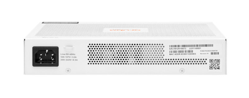 Switch Aruba Instant On 1830 8G 4p Classe 4 PoE 65 W (JL811A)