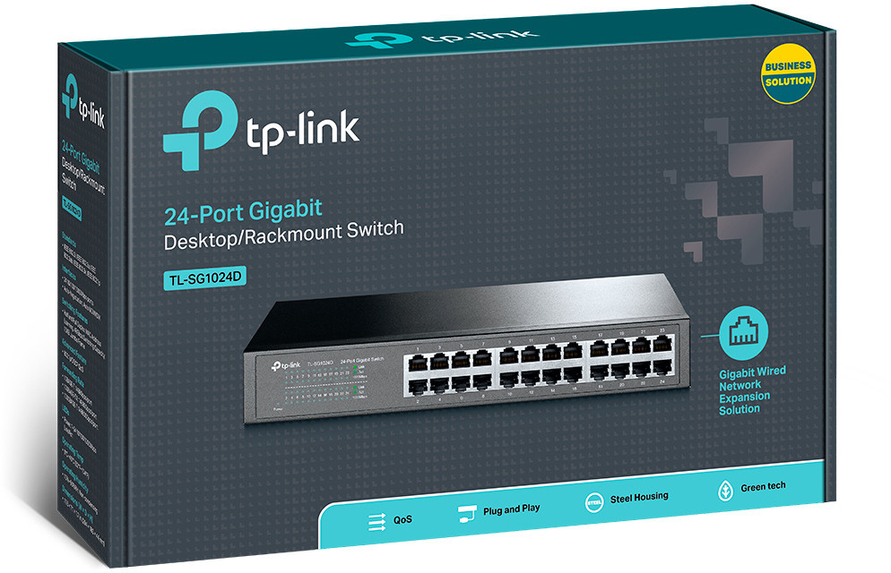 Switch de bureau TP-Link TL-SG1024D 24 ports Gigabit