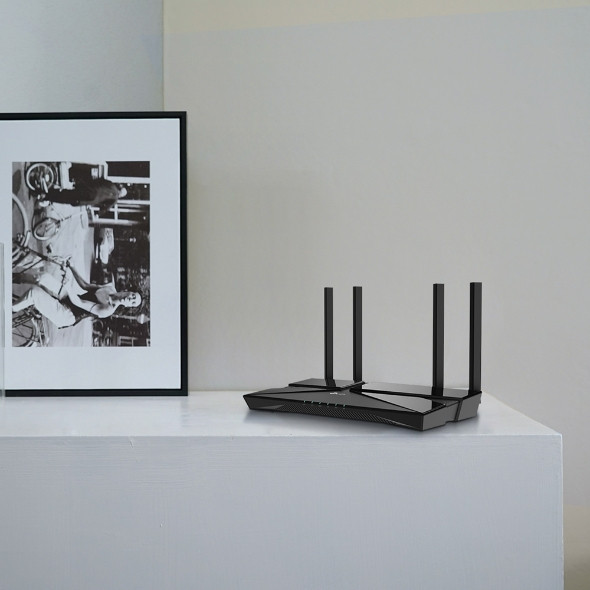 TP-Link Archer AX23 routeur sans fil Gigabit Ethernet Bi-bande (2,4 GHz / 5 GHz) Noir (ARCHER AX23)