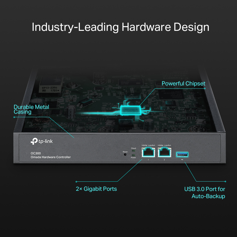 TP-Link Contrôleur Réseau Hardware Omada (500 appareils) (OC300)