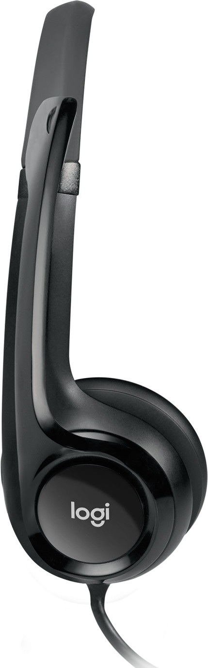 Casque Logitech H390 avec microphone anti-parasite - USB (981-000406)
