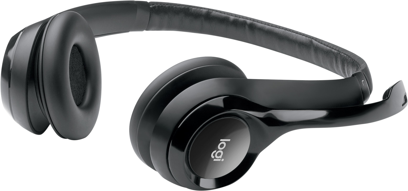 Casque Logitech H390 avec microphone anti-parasite - USB (981-000406)