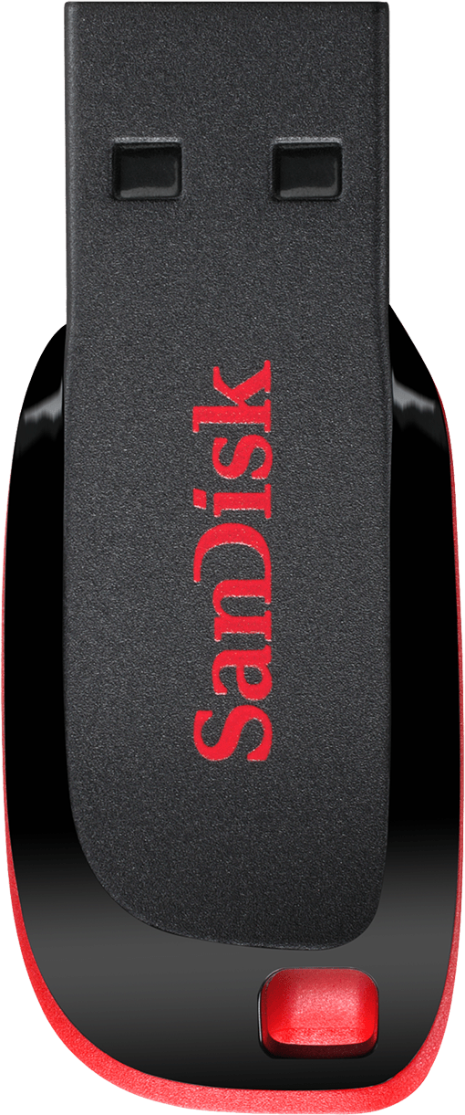 Clé USB SanDisk Cruzer Blade USB 2.0 - 32 Go (SDCZ50-032G-B35)