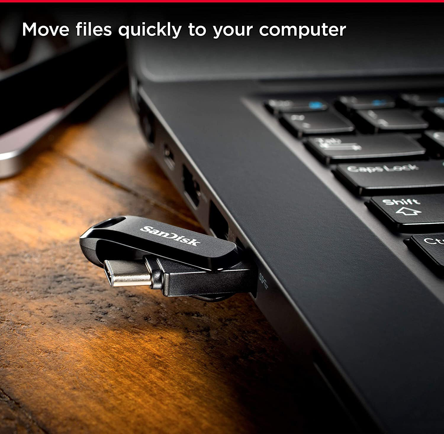 Clé USB Type-C™ SanDisk Ultra Dual Drive Go - 64 Go (SDDDC3-064G-G46)