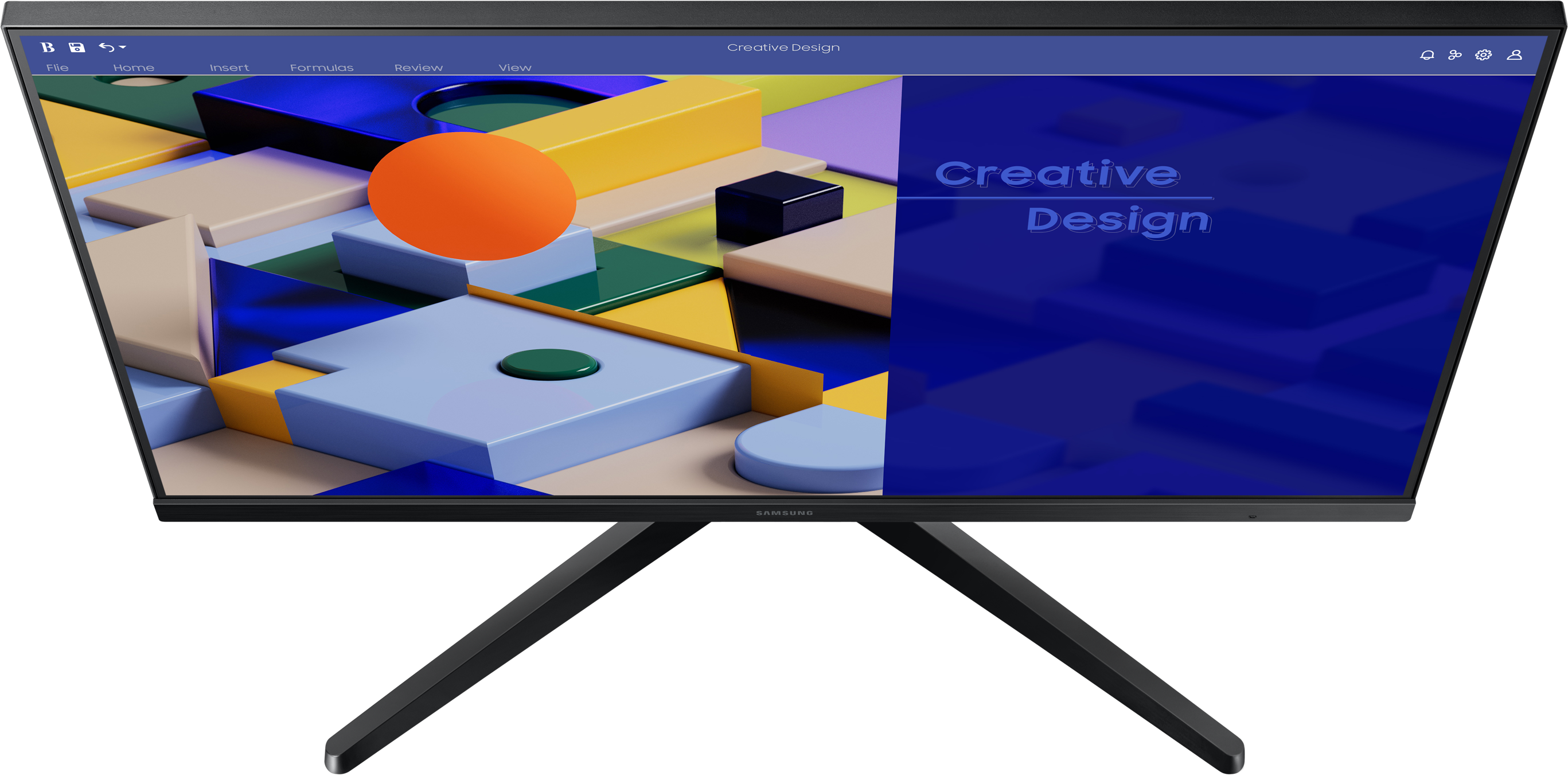 Écran 24" Samsung Essential Monitor S3 S31C (LS24C310EAMXZN)