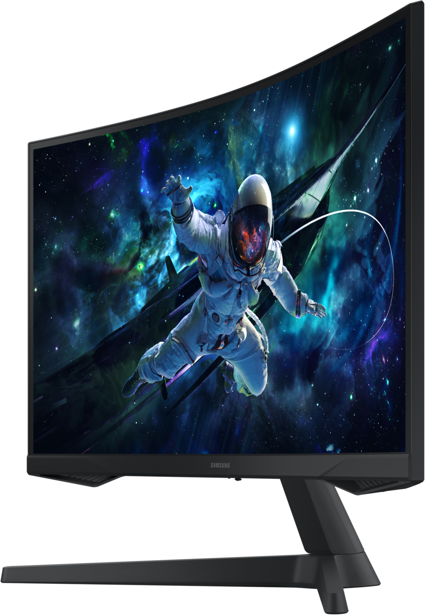 Écran 27" incurvé Gaming Samsung Odyssey G55C (LS27CG552EUXEN)