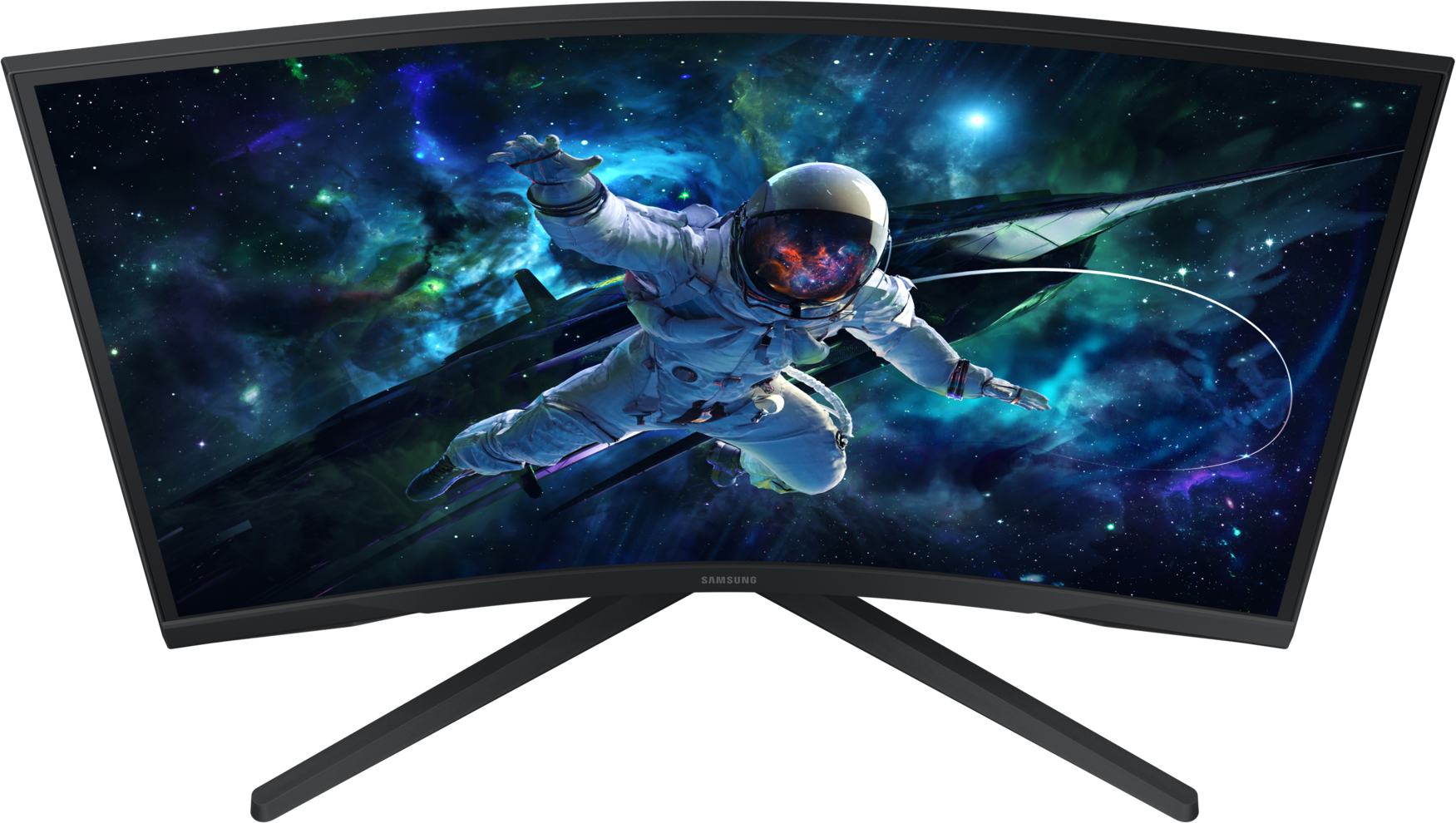 Écran 27" incurvé Gaming Samsung Odyssey G55C (LS27CG552EUXEN)