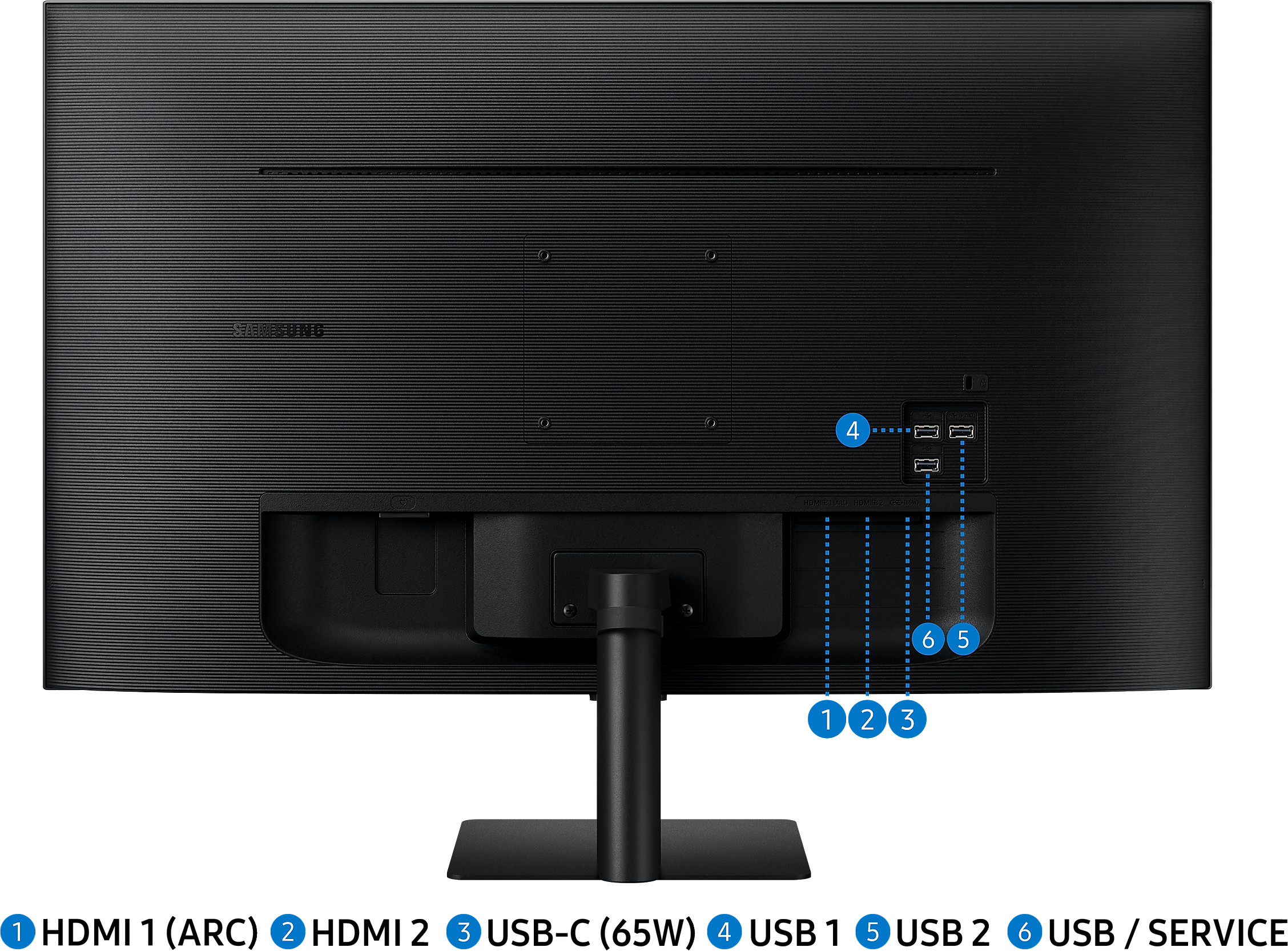 Écran 32" 4K Samsung M7 Plat SMART - Format 16:9 - (LS32BM700UMXZN)