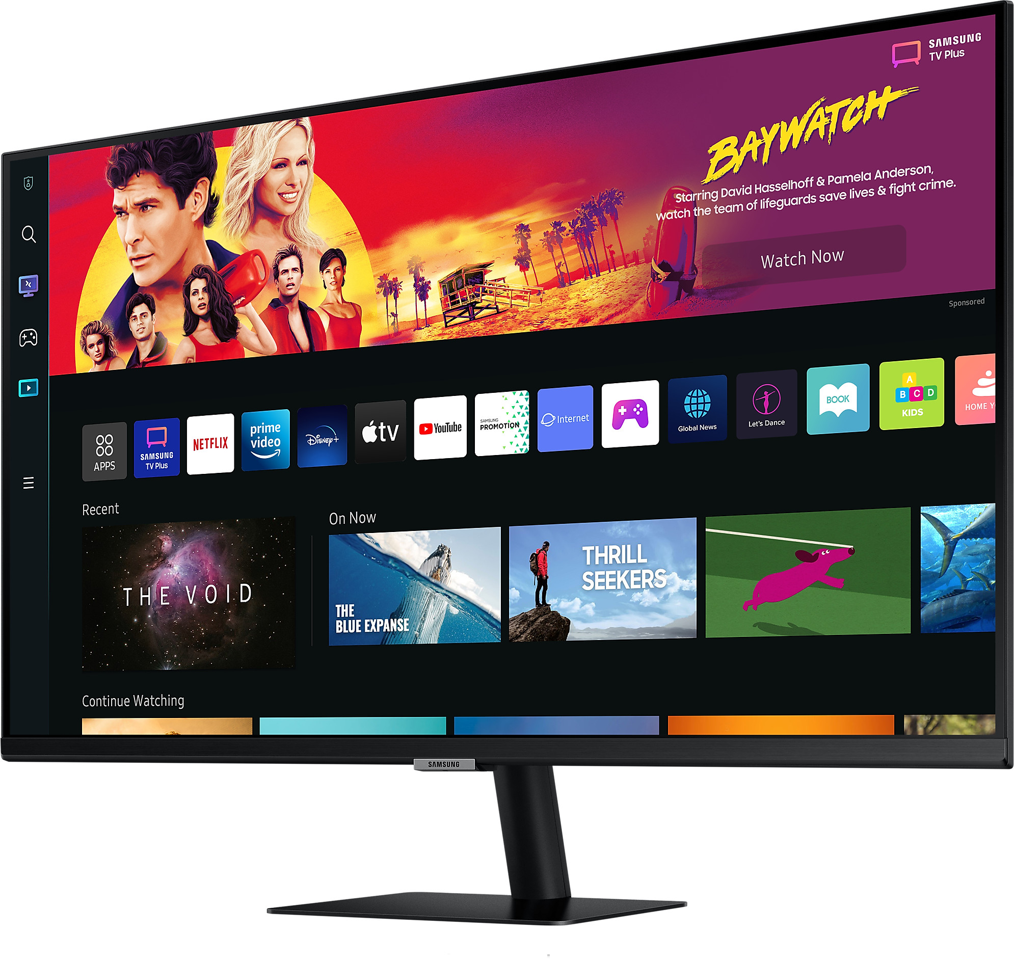 Écran 32" 4K Samsung M7 Plat SMART - Format 16:9 - (LS32BM700UMXZN)