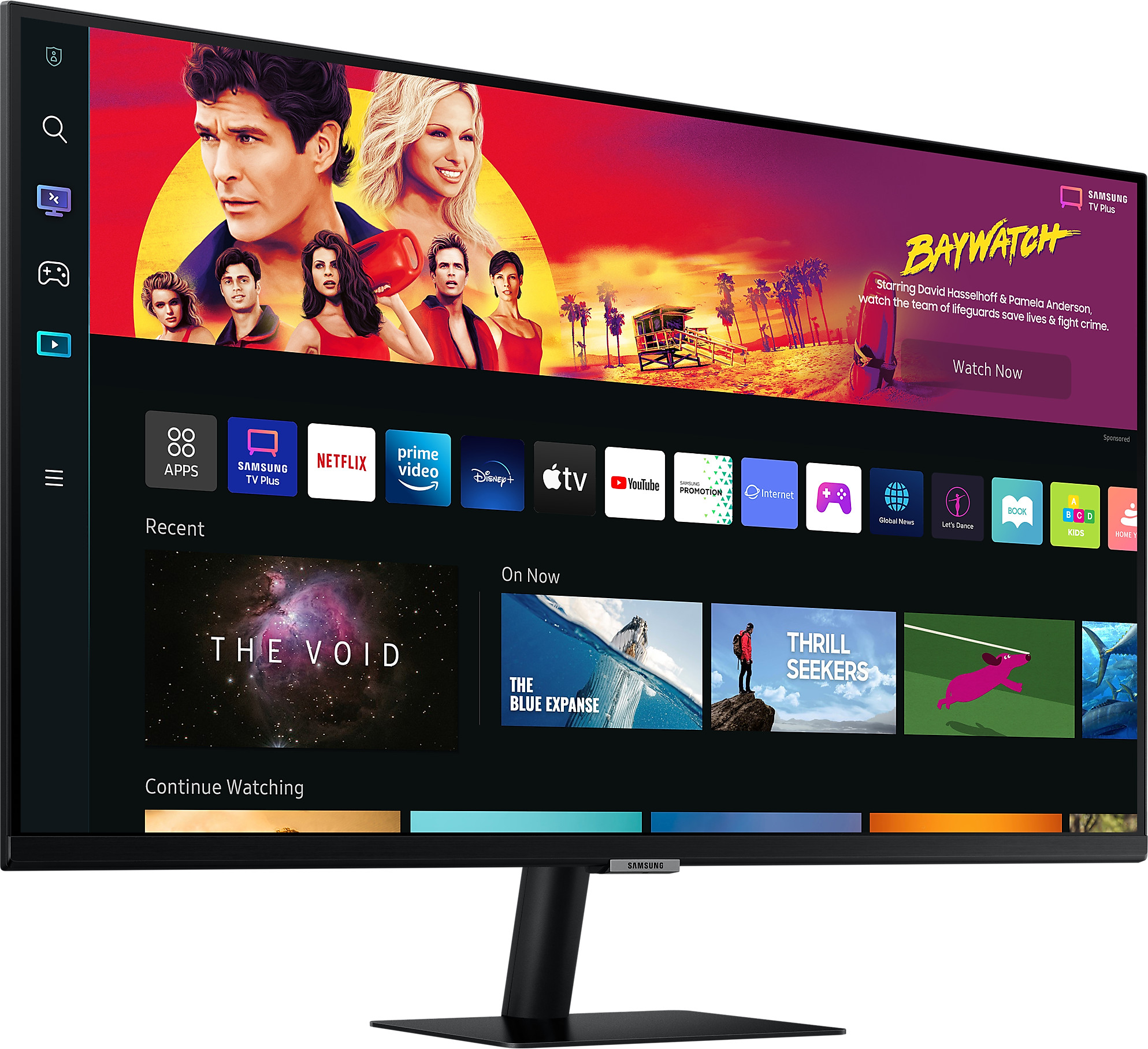 Écran 32" 4K Samsung M7 Plat SMART - Format 16:9 - (LS32BM700UMXZN)