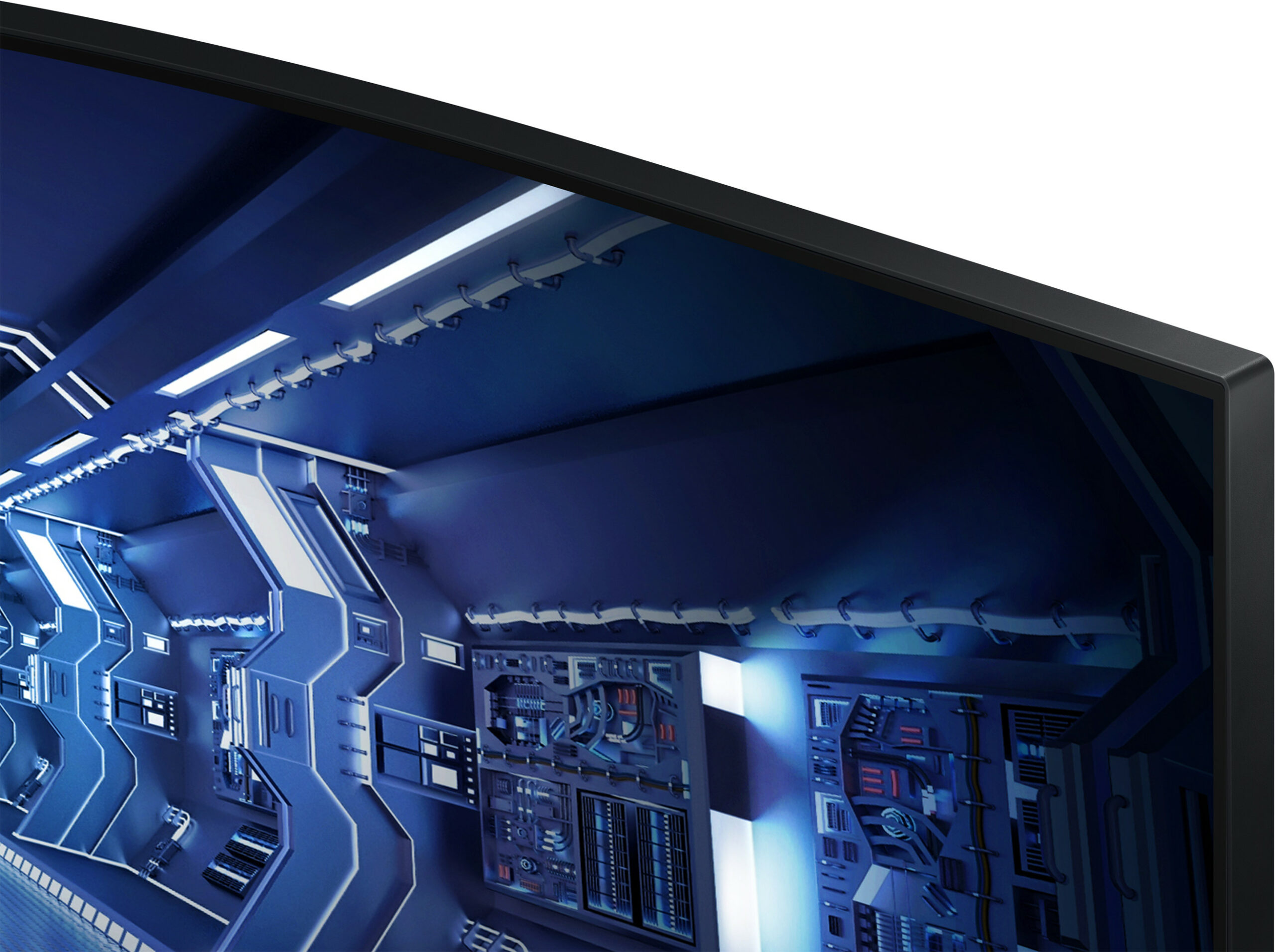 Écran incurvé Samsung Odyssey G5 34 " Ultra WQHD G5 165 Hz - Courbure 1000R - Temps réponse 1ms (LC34G55TWWMXZN)
