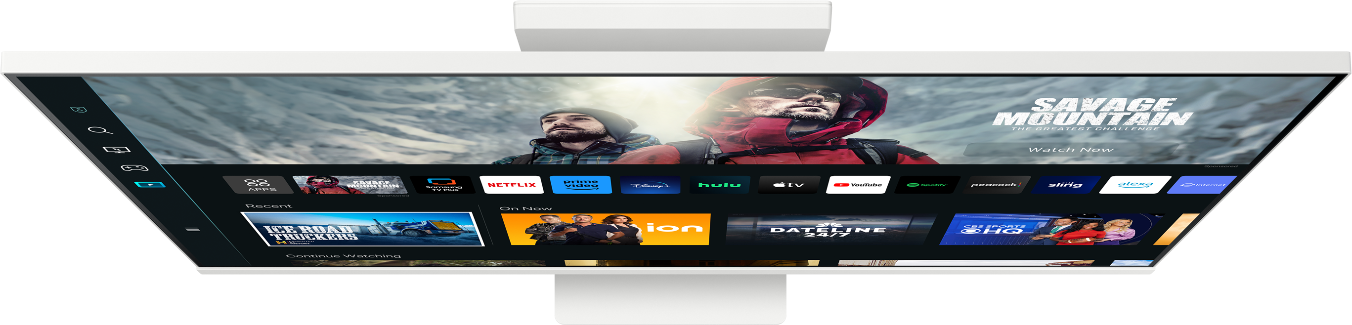 Écran Plat 32" Samsung Smart 4k Ultra HD M8 M80C avec caméra intégrée (LS32CM801UMXZN)