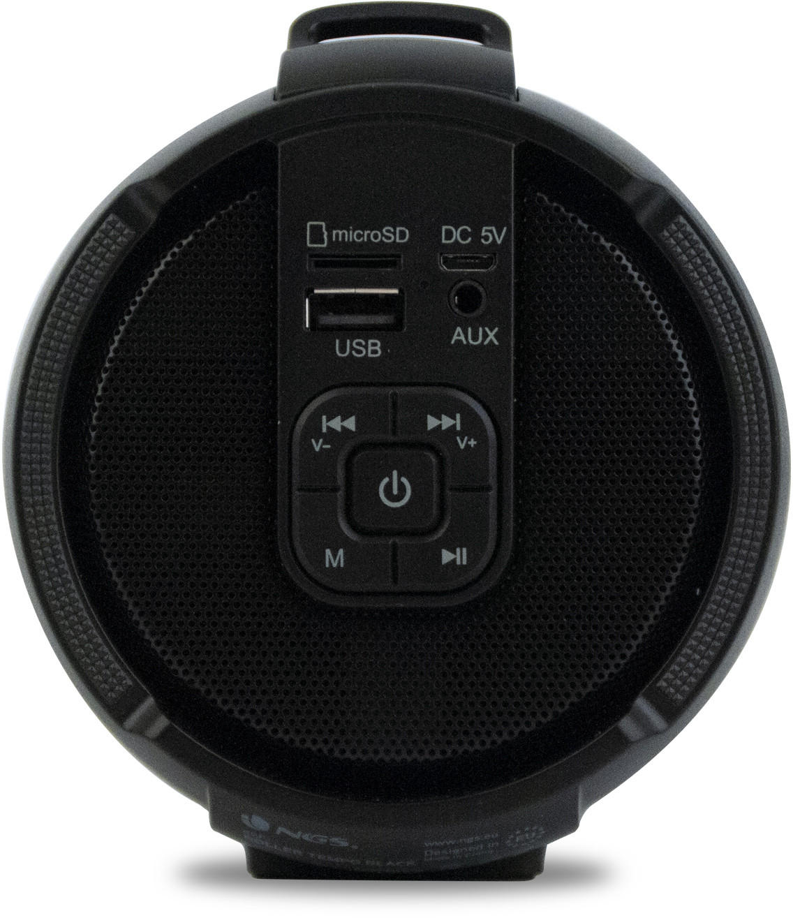 Enceinte portable NGS Roller Tempo noire 20W (ROLLERTEMPOBLACK)