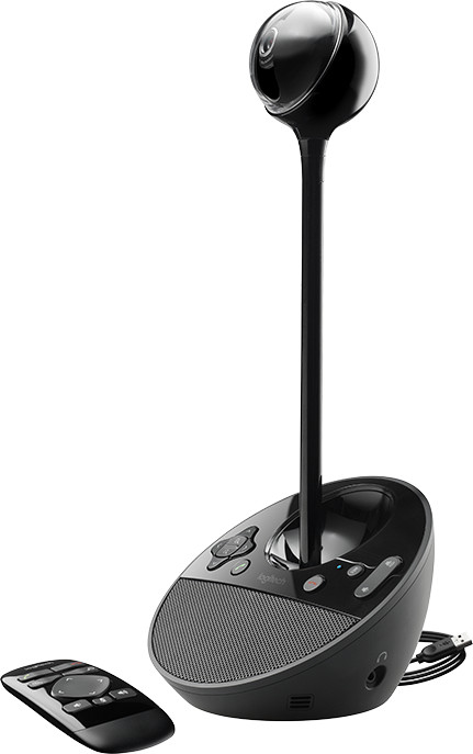 ConferenceCam Logitech BCC950 - Webcam et module mains libres pour groupes de 1 à 4 personnes (960-000867)