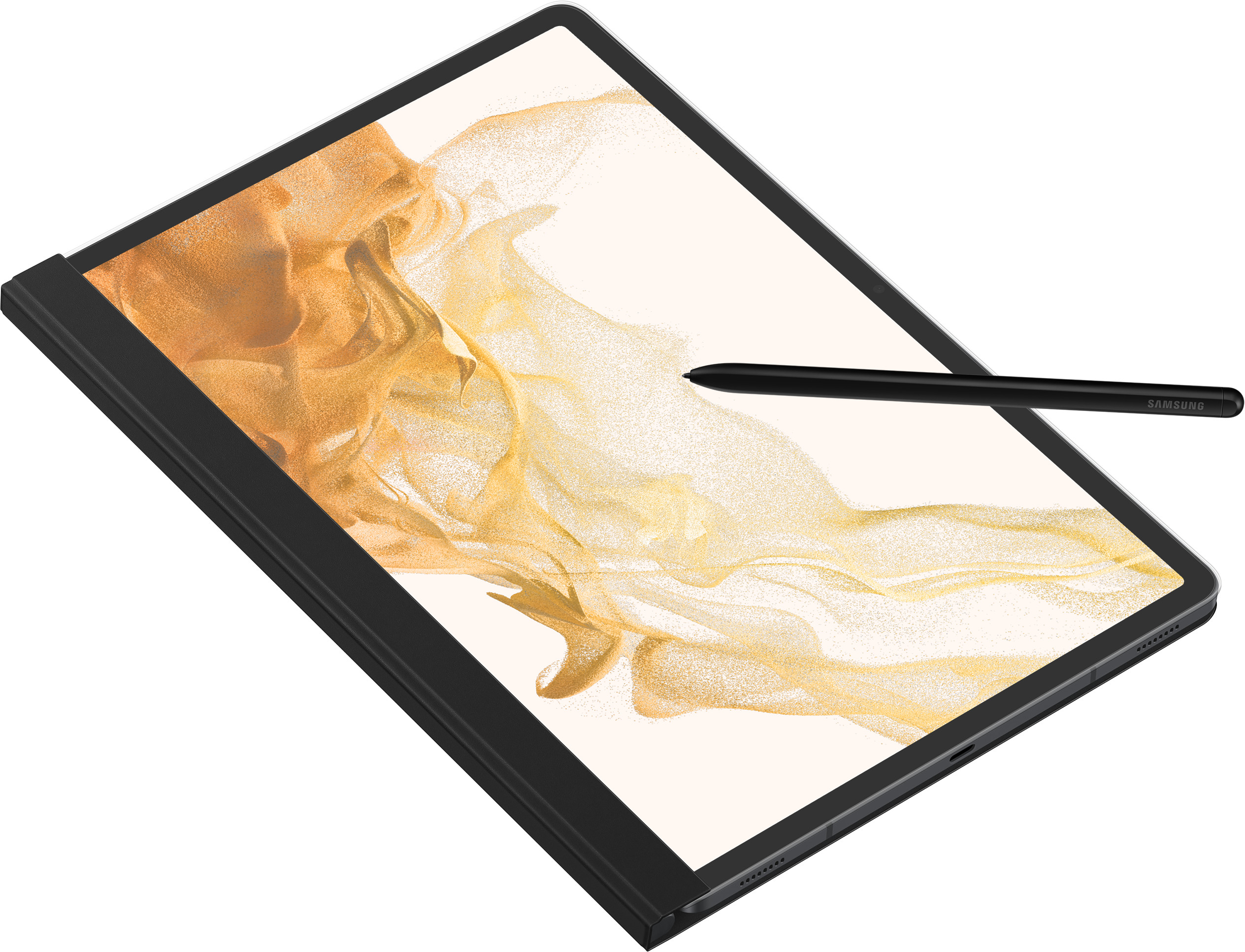 Samsung Galaxy Tab S8 Plus Note View Cover Noir (EF-ZX800PBEGWW)