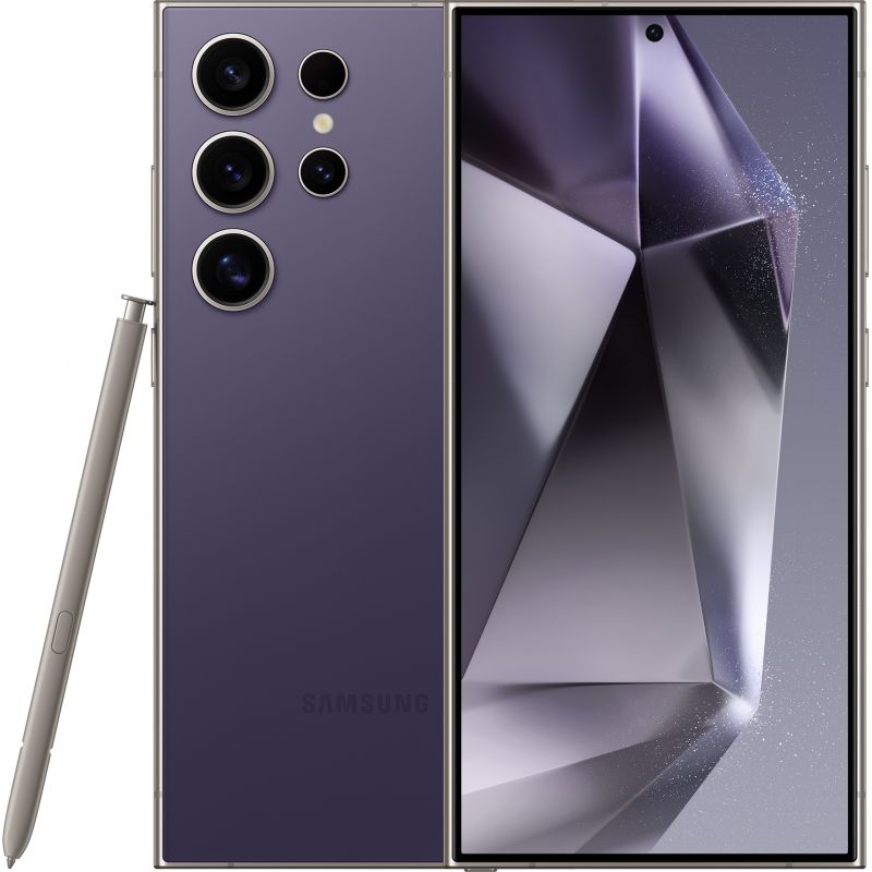 SAMSUNG Galaxy S24 Ultra 5G Dual Sim TITANIUMVIOLET   (12GB | 256 GB)