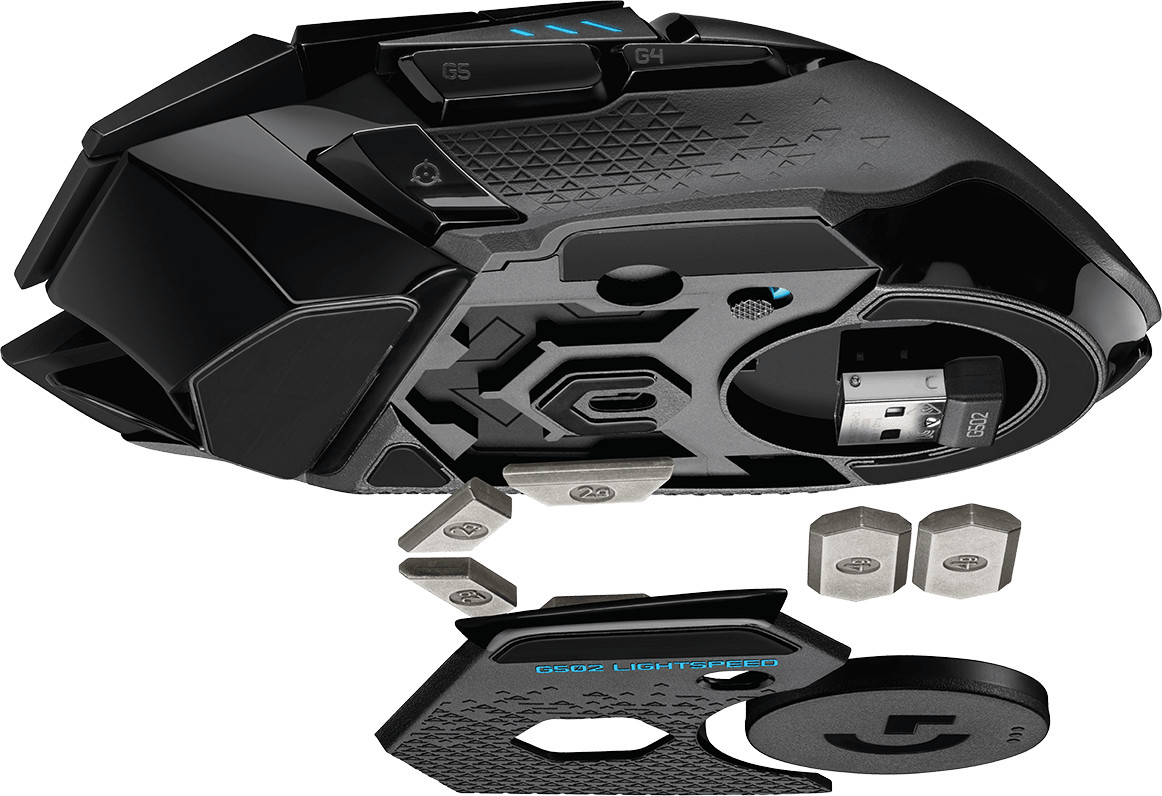 Souris gaming sans fil LIGHTSPEED Logitech G502 (910-005568)