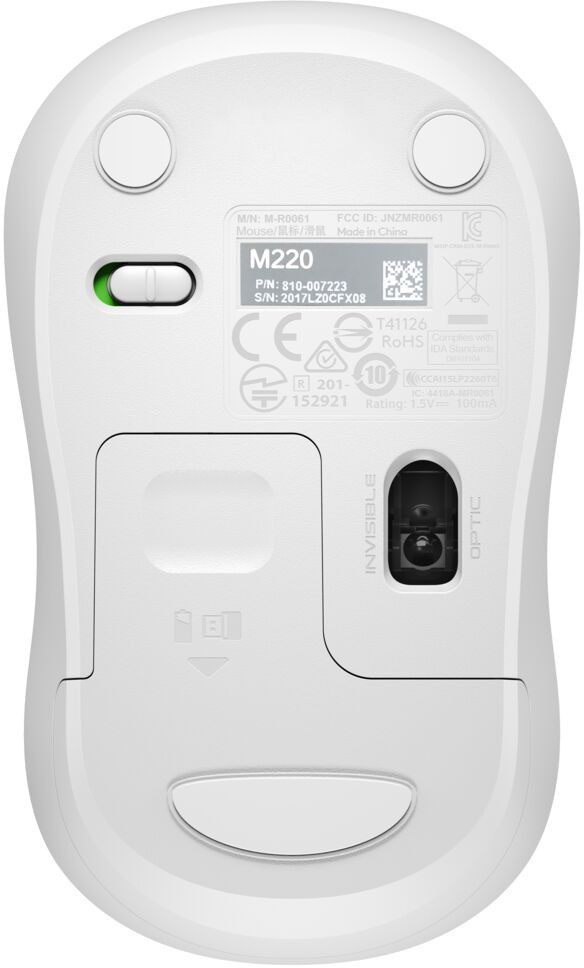 Souris sans fil Logitech M220 Silent (910-006129)