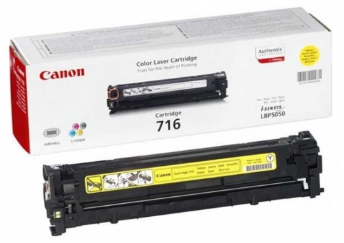 Canon 716 Jaune - Toner Canon d'origine (1977B002AA)