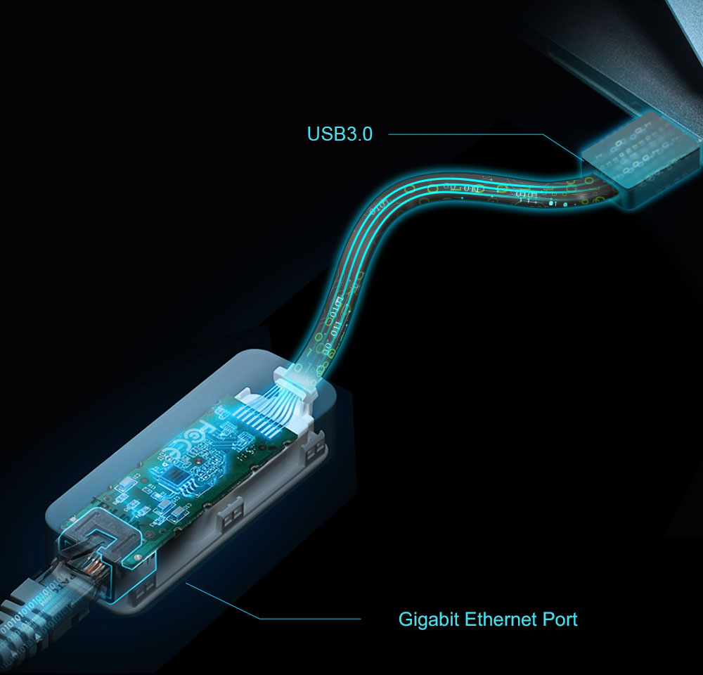 Adaptateur réseau TP-Link UE306 USB 3.0 vers Gigabit Ethernet