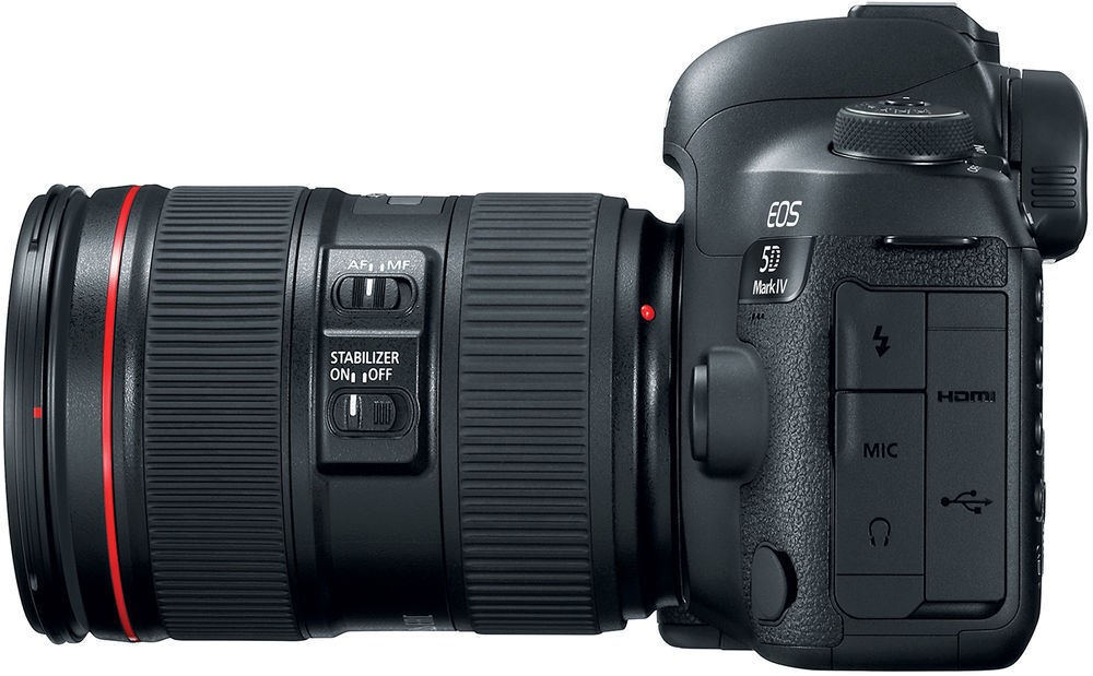 Appareil photo Reflex Canon EOS 5D Mark IV + EF 24-105mm F4 IS USM L (1483C028AA)