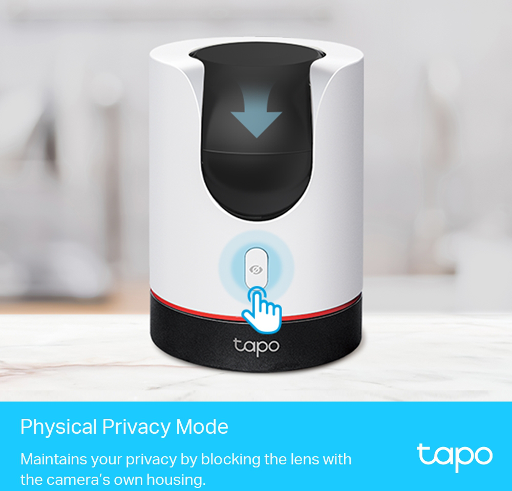 Caméra de sécurité TP-Link TAPO C225 AI panoramique et inclinable 2K WiFi