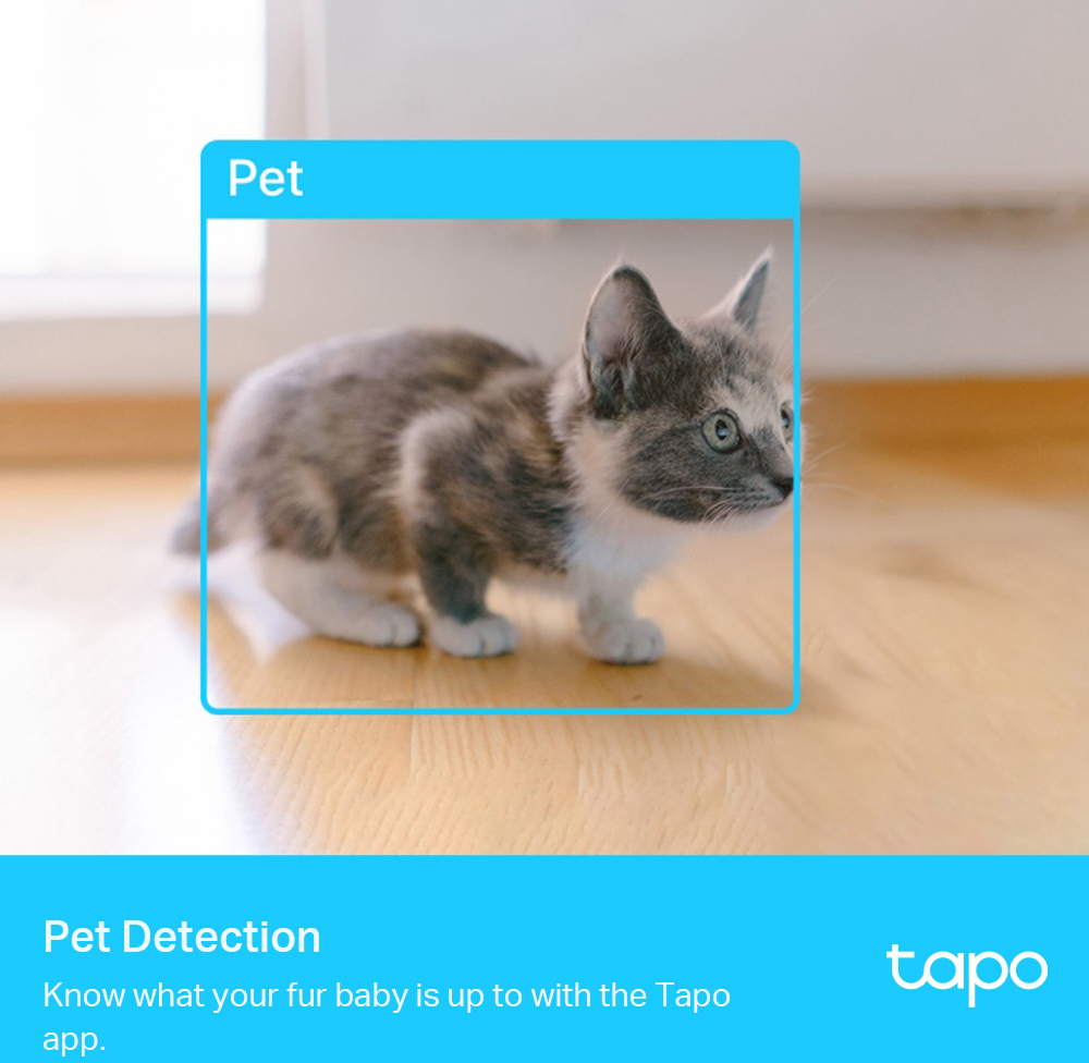 Caméra de sécurité TP-Link TAPO C225 AI panoramique et inclinable 2K WiFi