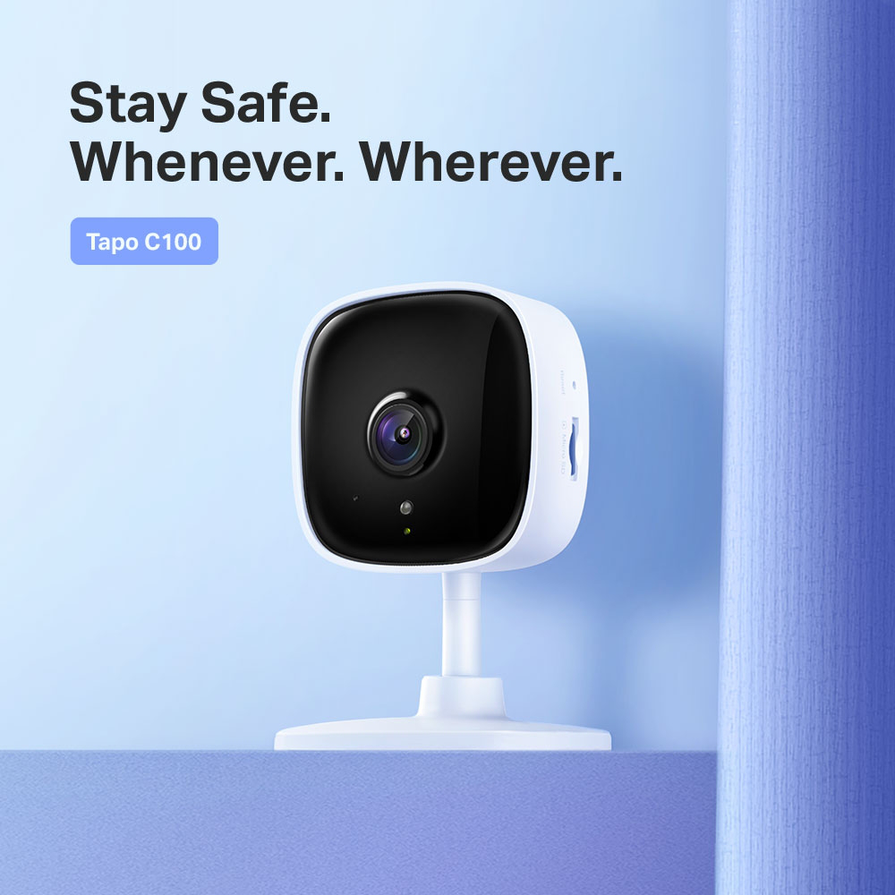 Caméra de vidéosurveillance TP-Link Tapo C100 WiFi Indoor 2MP