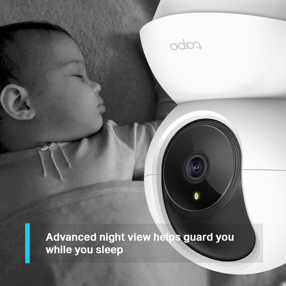 Caméra de vidéosurveillance TP-Link Tapo C210 WiFi panoramique et inclinable Indoor 2K 3MP