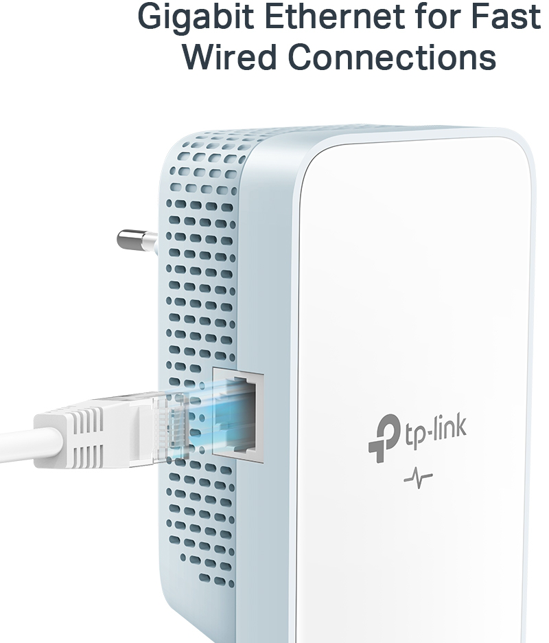 CPL TP-Link AV1000 Gigabit Powerline ac Wi-Fi Kit 300 Mbps (TL-WPA7517 KIT)