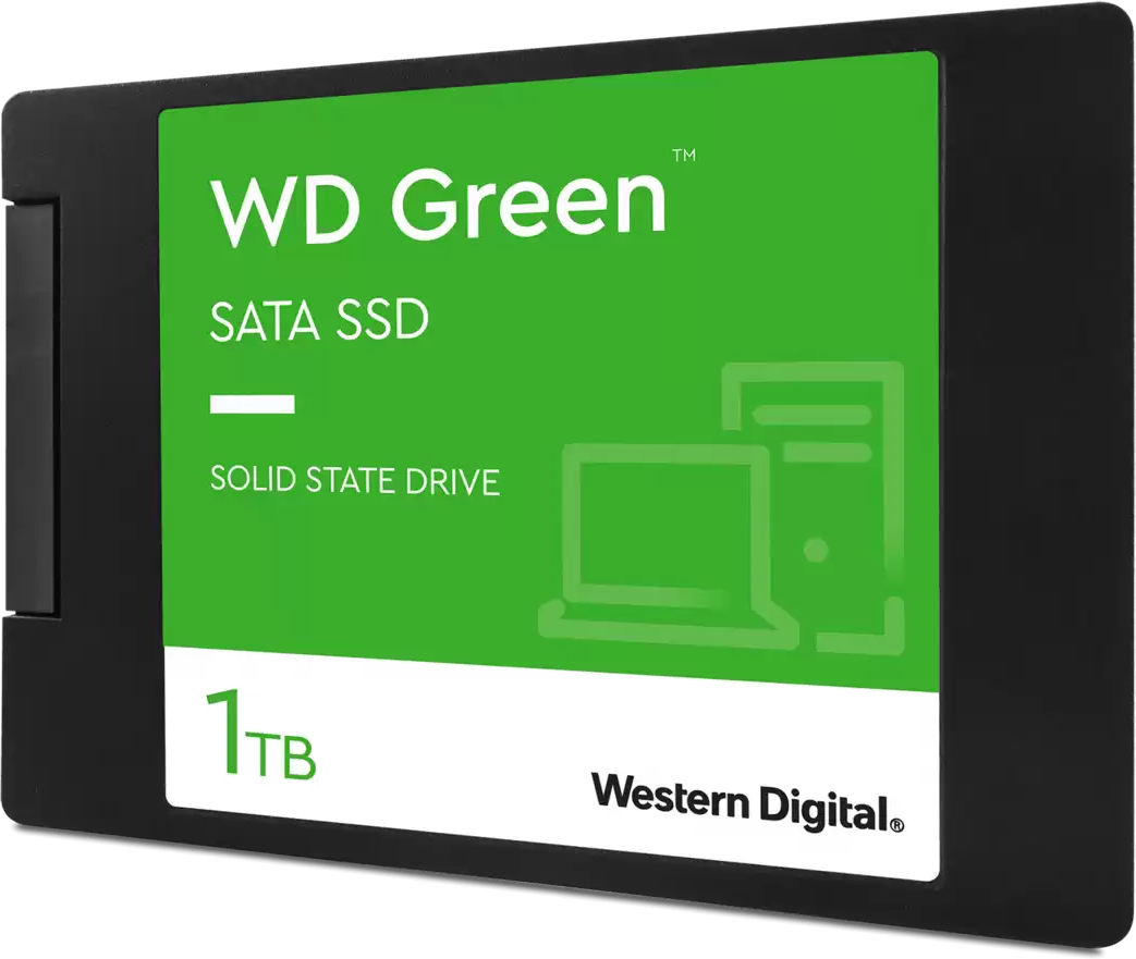 Disque dur interne SSD Western Digital Green SATA 2.5" 1 To (WDS100T3G0A-00BJG0)