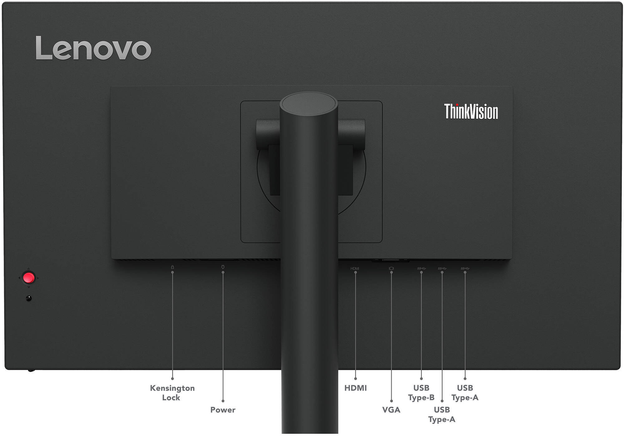 Écran 23,8" Full HD Lenovo ThinkVision T24i-30 (63CFMATXEU)