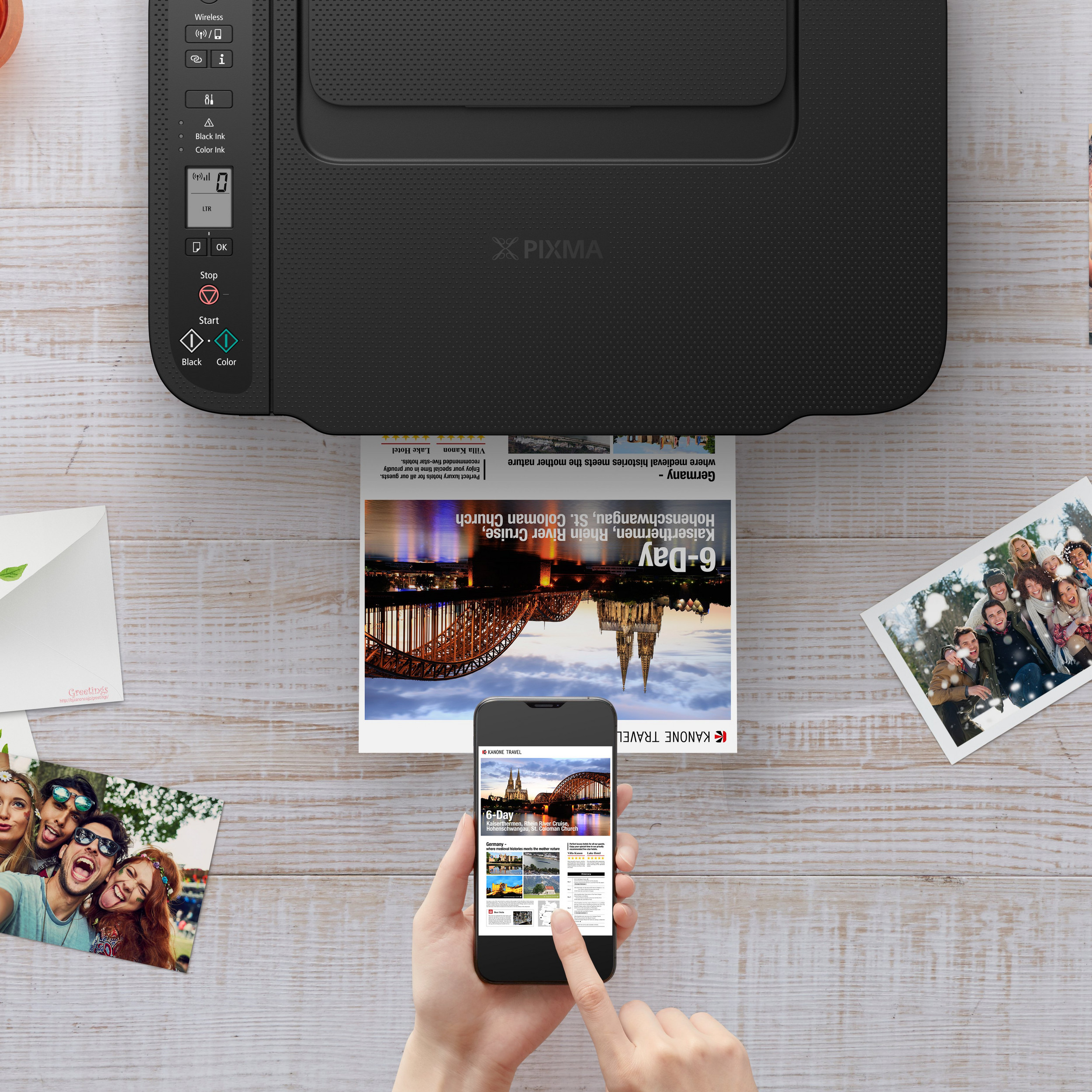 Imprimante Multifonction Jet d'encre Canon PIXMA TS3440 (4463C007AD)