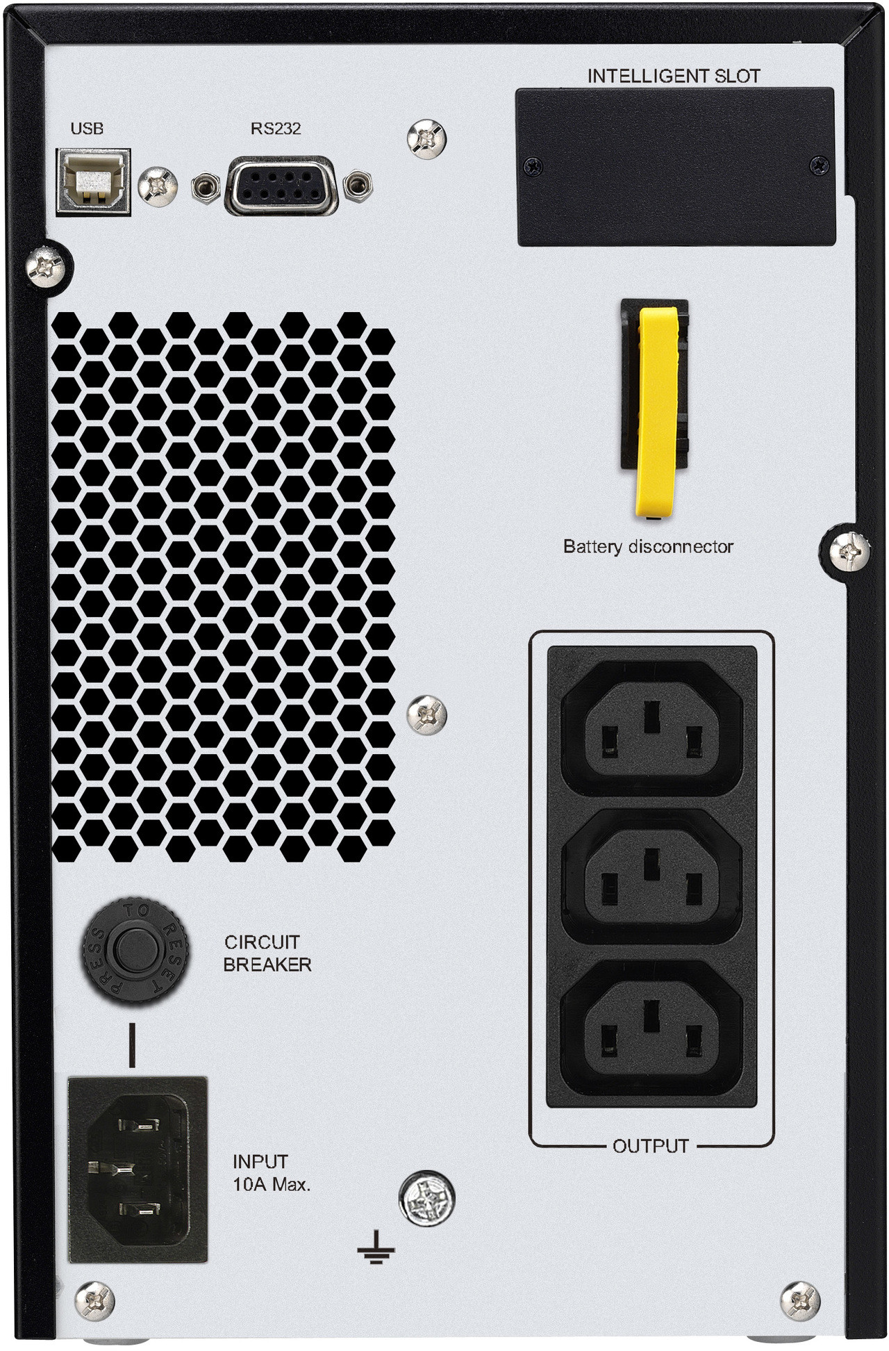 Onduleur On-line APC Easy UPS SRV SRV3KI - 2400 W / 3000 VA - 6 prises C13 + 1 prise C19 (SRV3KI)