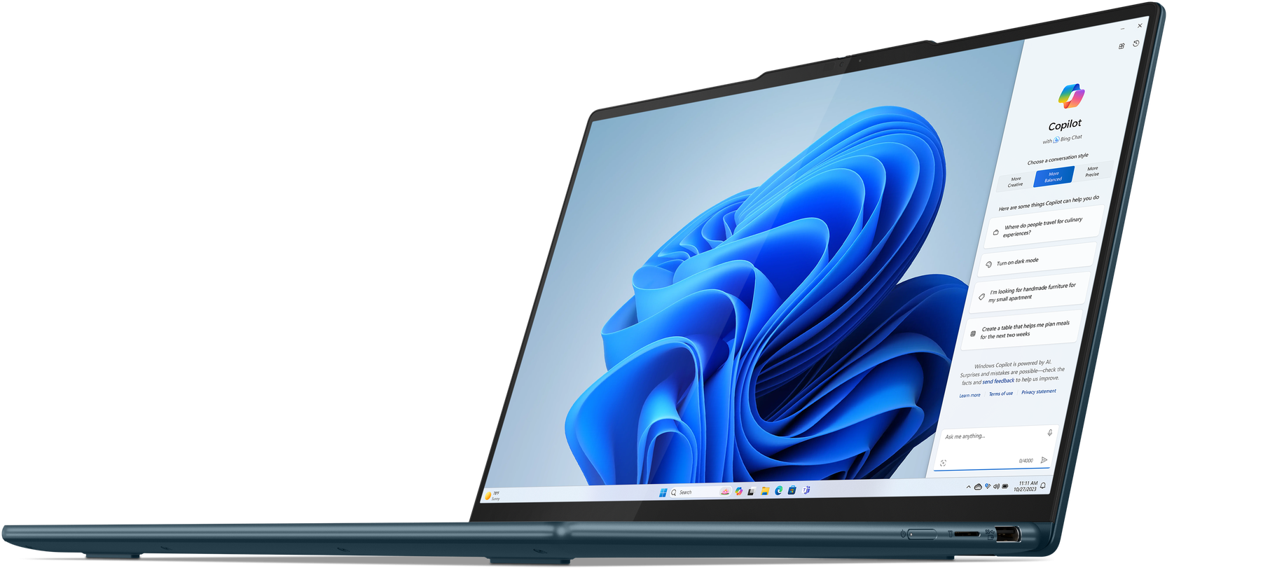 Ordinateur Portable Lenovo Yoga 7 2in1 convertible 14IML9 (83DJ0059FE)