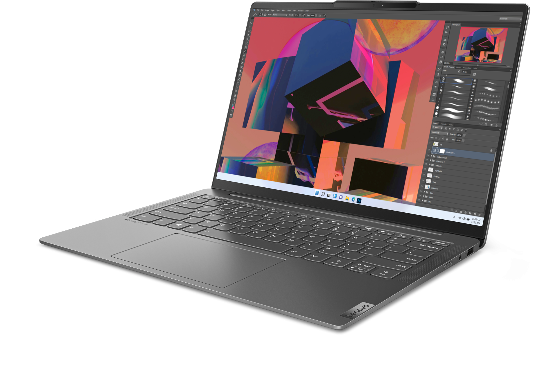 Ordinateur Portable Lenovo Yoga Slim 6 14IRH8 (83E00047FE)
