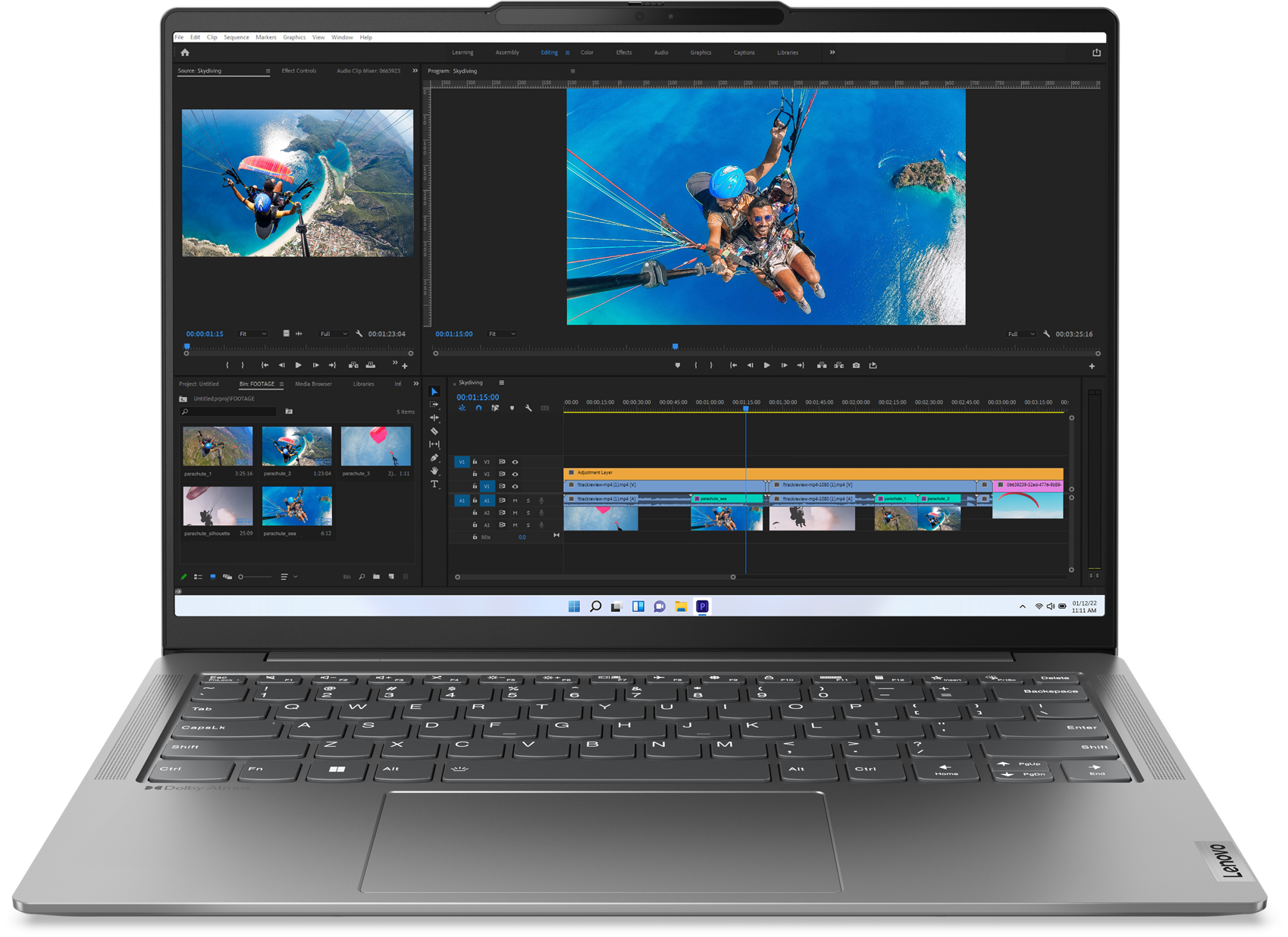 Ordinateur Portable Lenovo Yoga Slim 6 14IRH8 (83E00046FE)