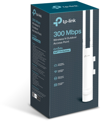Point d'accès WiFi Mesh TP-Link AC1200 MU-MIMO Gigabit Extérieur (IP65) (EAP225-OUTDOOR)
