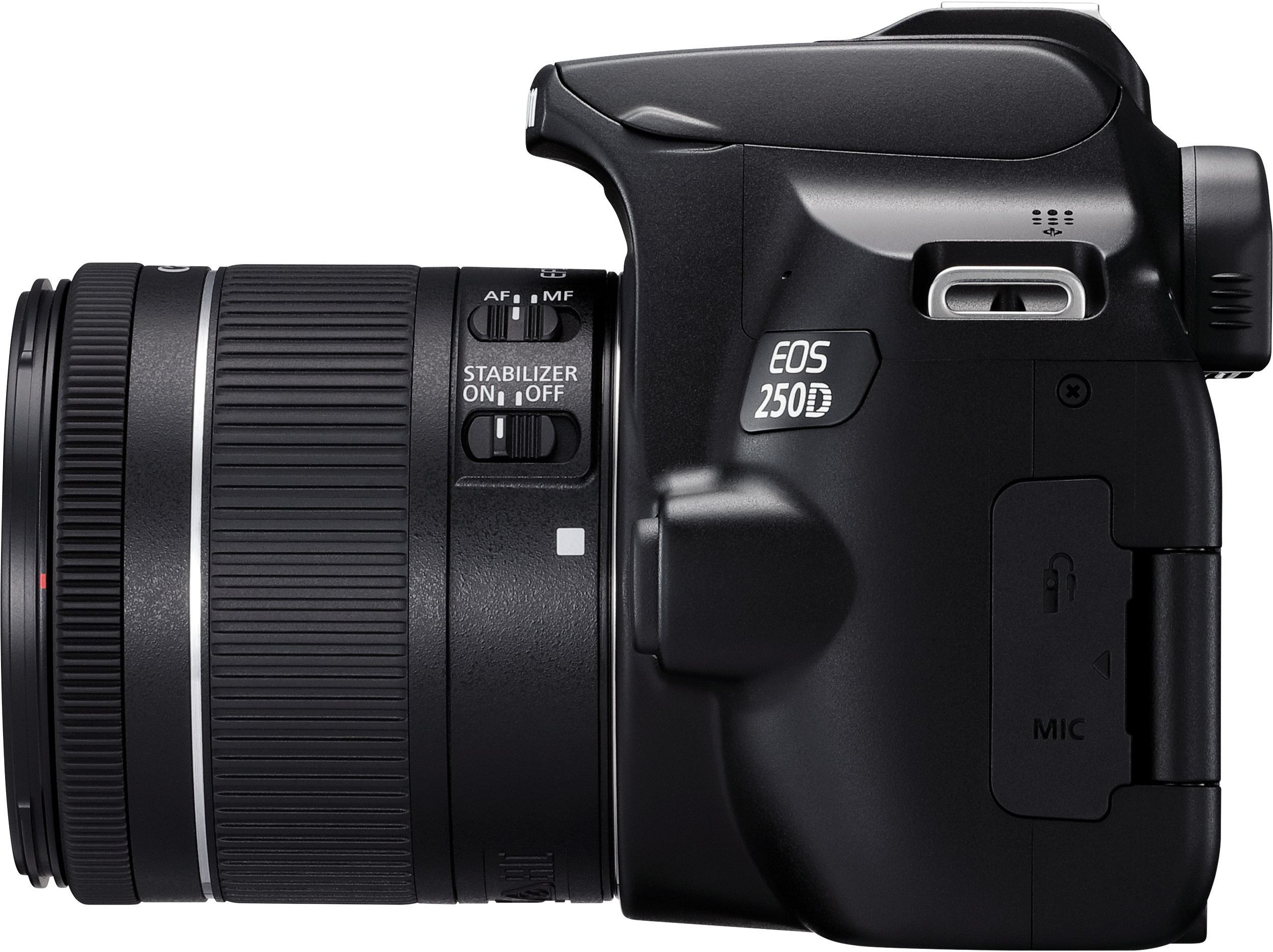 Reflex Canon EOS 250D + objectif EF-S 18-55mm f/4-5.6 IS STM (3454C002AA)