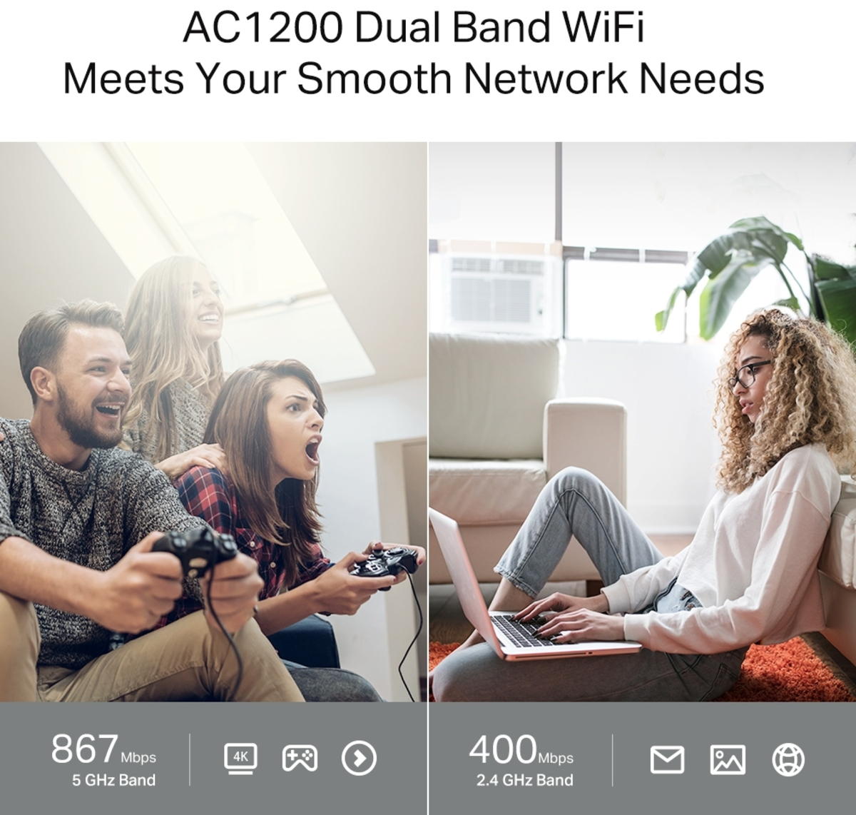Routeur Wi-Fi TP-Link Archer C64 AC1200 Dual-Band (ARCHERC64)