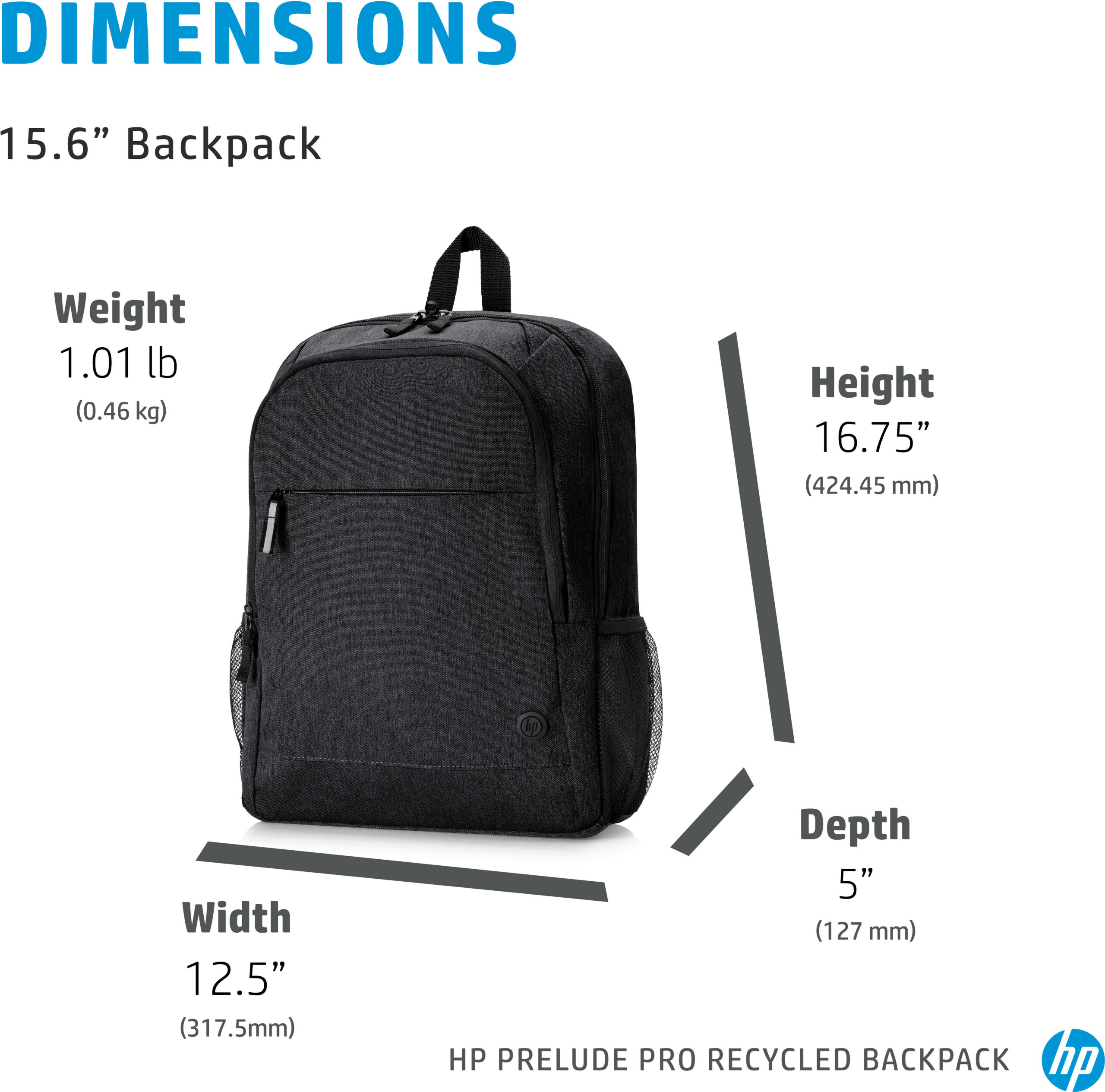 Sac à dos HP Prelude Pro Recycled pour Ordinateur 15" (1X644AA)