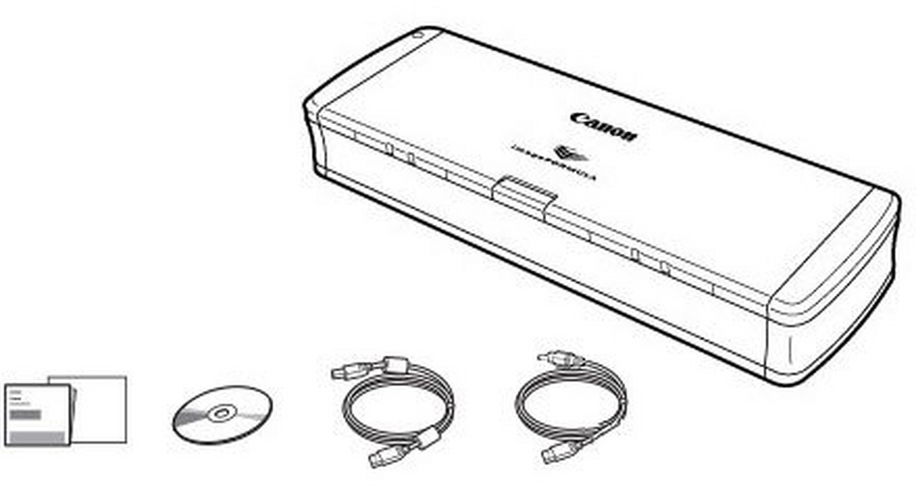 Scanner de documents portable Canon imageFORMULA P-215II (9705B003)