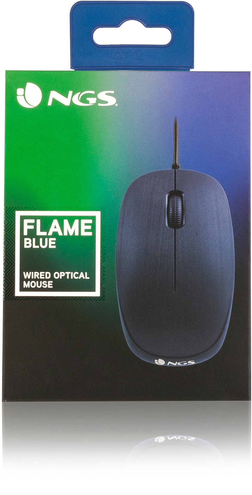 Souris filaire NGS Flame Bleue (FLAMEBLUE)